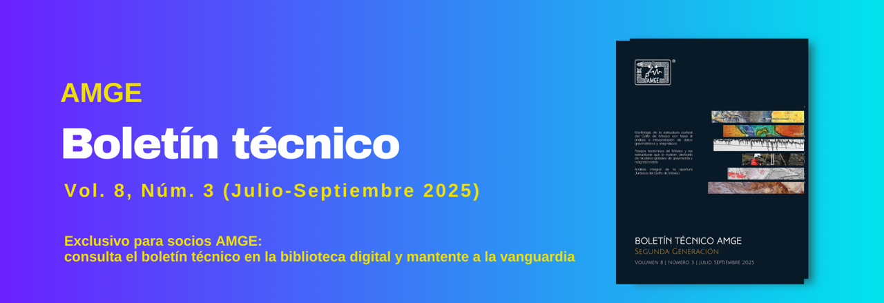 Boletín Técnico AMGE 2025